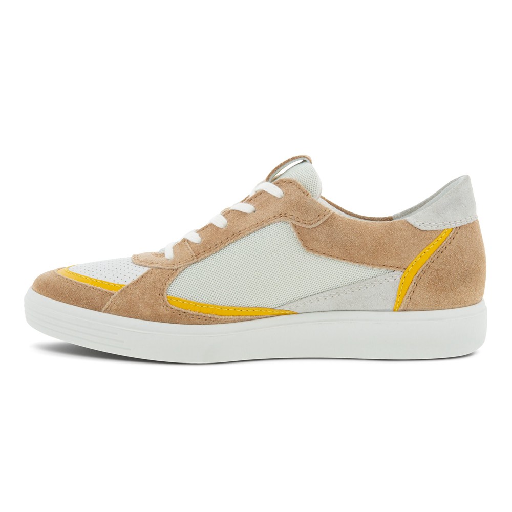 Tenis Mujer - ECCO Soft Classic Laced - Beige - YRU143678